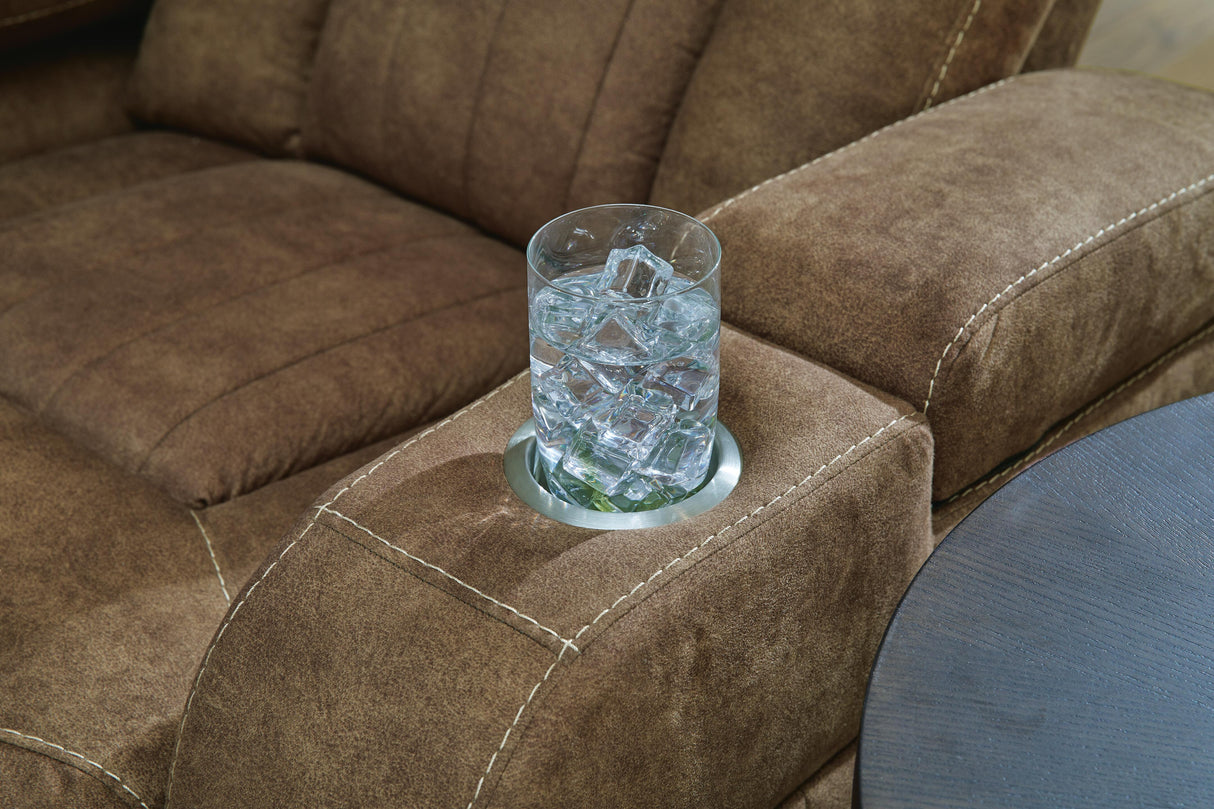 Wolfridge Power Reclining Sofa and Loveseat - 60703U1