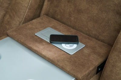 Wolfridge Power Reclining Sofa and Loveseat - 60703U1