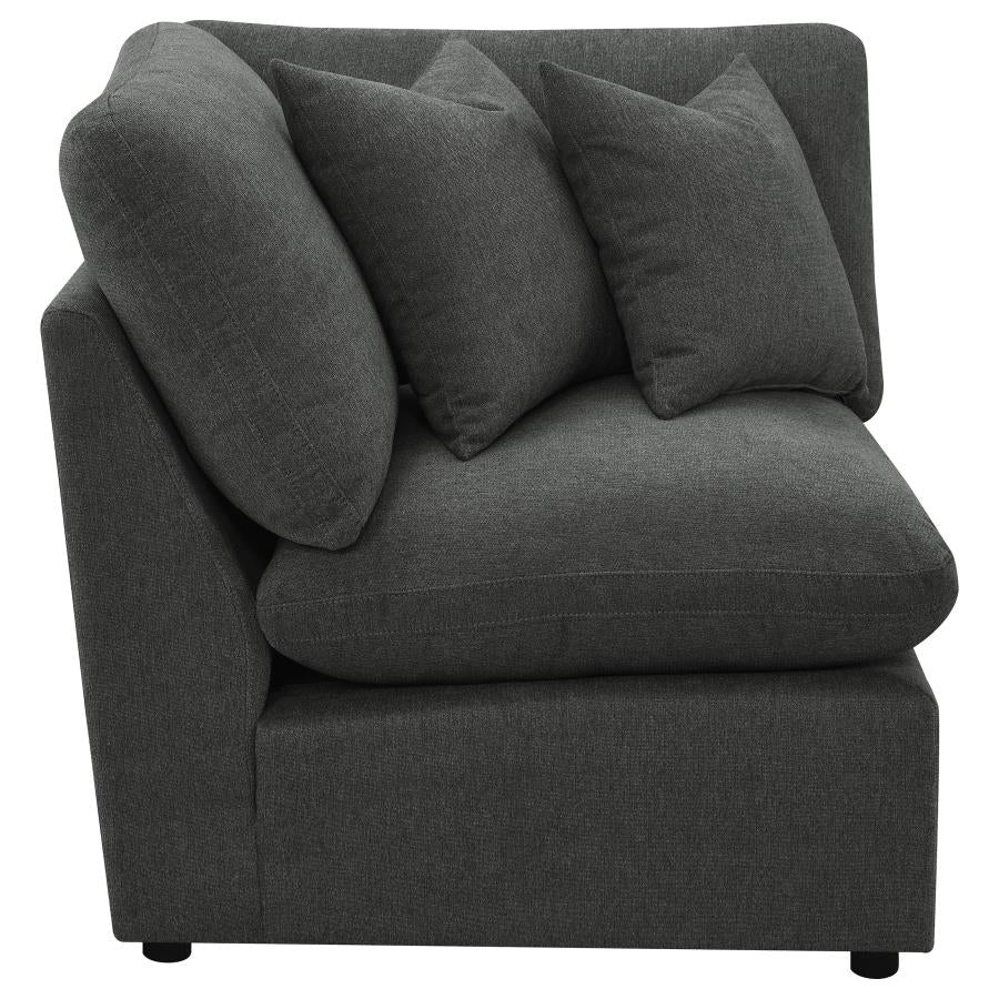 Collins Modular Corner Chair Dark Grey - 609530CRN
