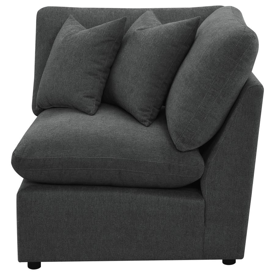 Collins Modular Corner Chair Dark Grey - 609530CRN