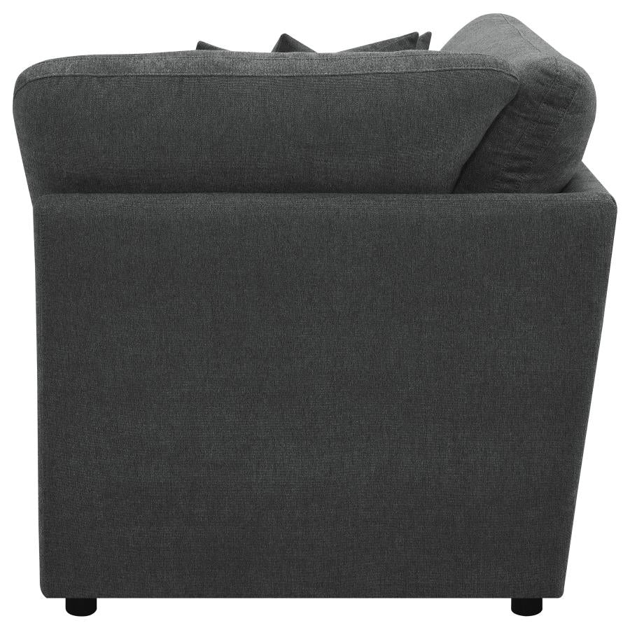 Collins Modular Corner Chair Dark Grey - 609530CRN