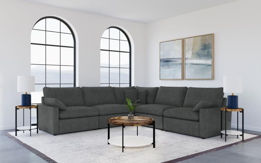 Collins Modular LAF Power Recliner Dark Grey - 609530LRP