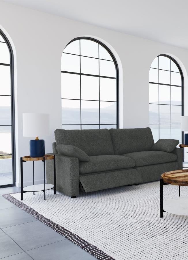 Collins Modular Power Loveseat Dark Grey - 609532P