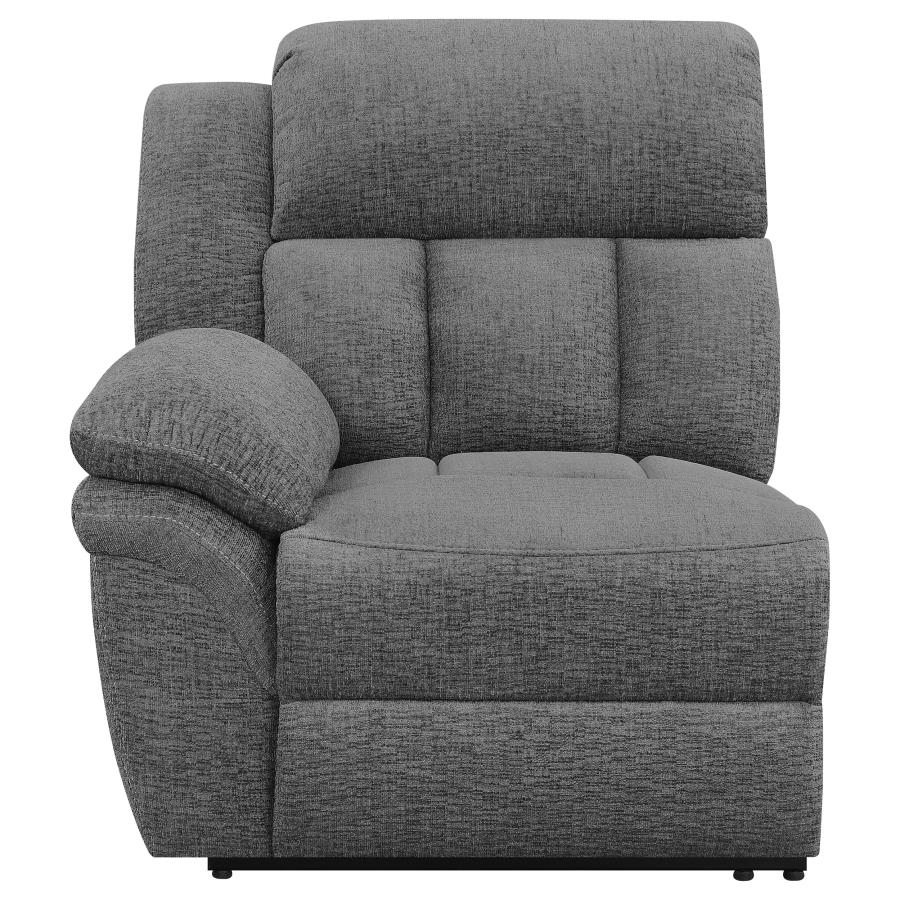 Bahrain 5-piece Power Home Theater Seating Charcoal - 609541PT