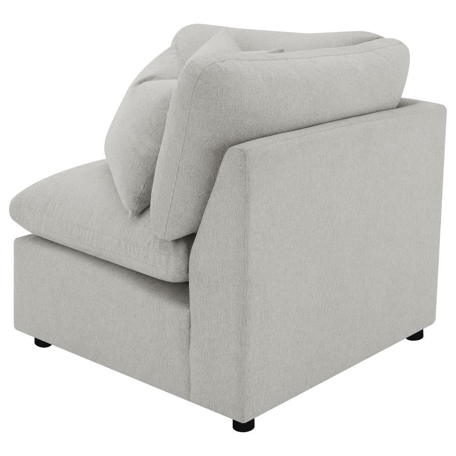 Collins Modular Corner Chair Grey - 609560CRN