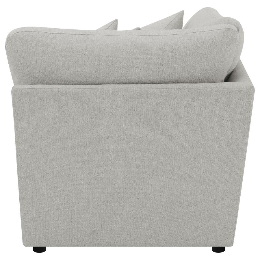 Collins Modular Corner Chair Grey - 609560CRN