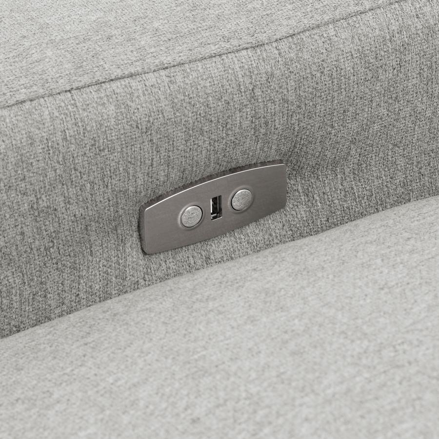 Collins Modular LAF Power Recliner Grey - 609560LRP