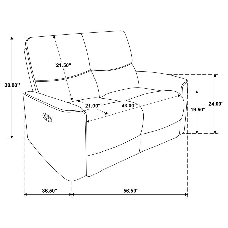 Navarro 3-piece Upholstered Reclining Sofa Set Dark Brown - 609571-S3