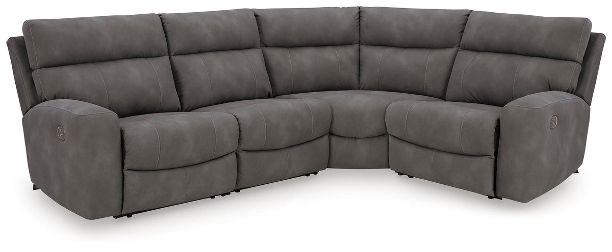 Next-Gen Durapella 4-Piece Power Reclining Sectional - 61003S4