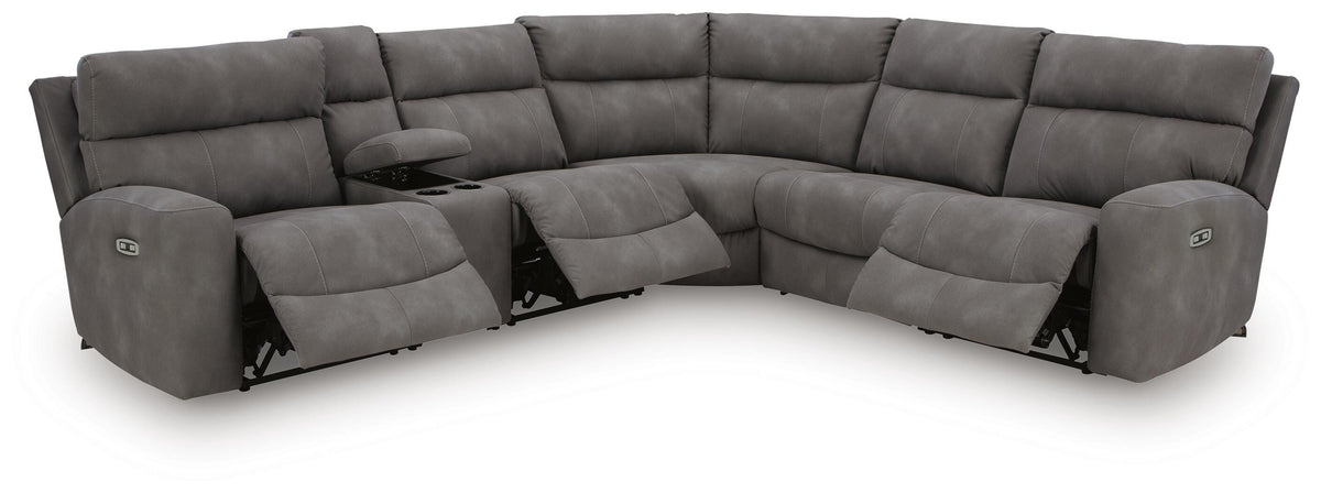 Next-Gen Durapella 6-Piece Power Reclining Sectional - 61003S7