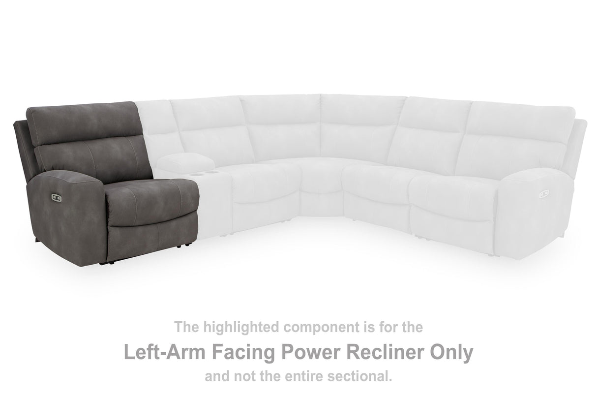 Next-Gen Durapella Left-Arm Facing Power Recliner - 6100358
