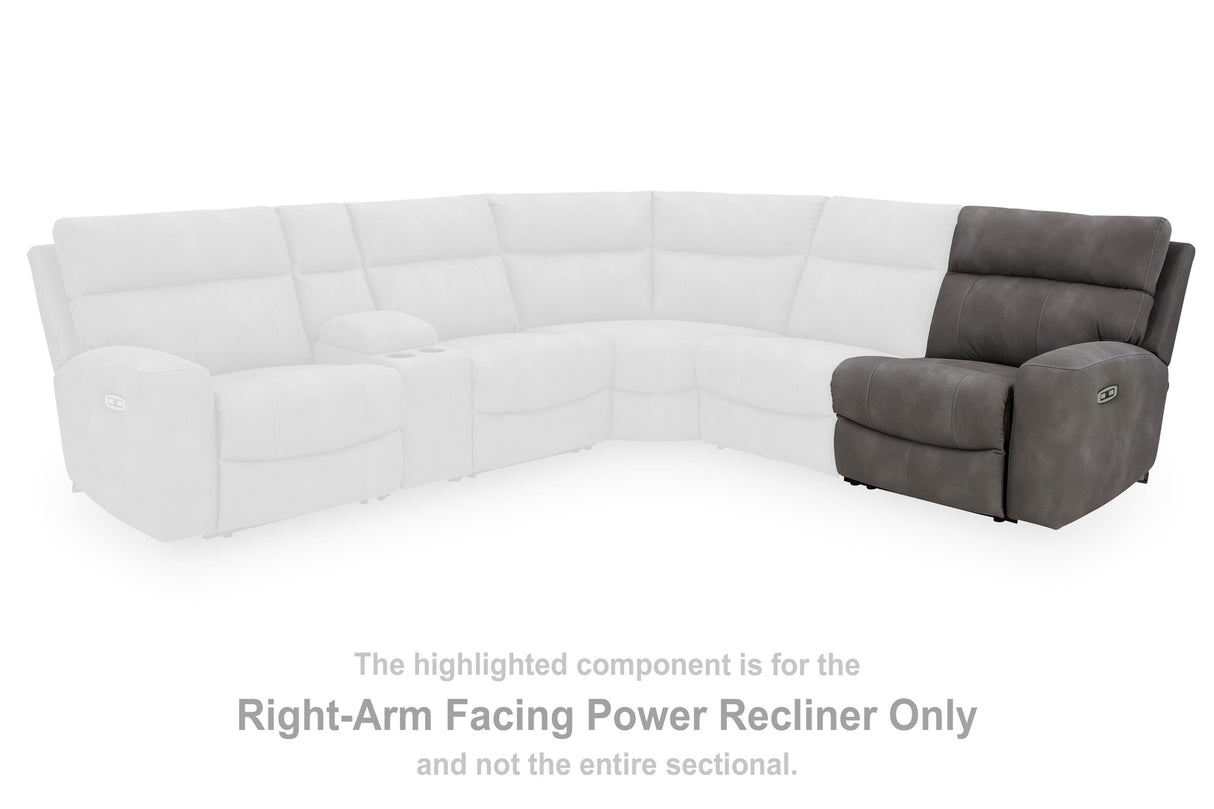 Next-Gen Durapella Right-Arm Facing Power Recliner - 6100362