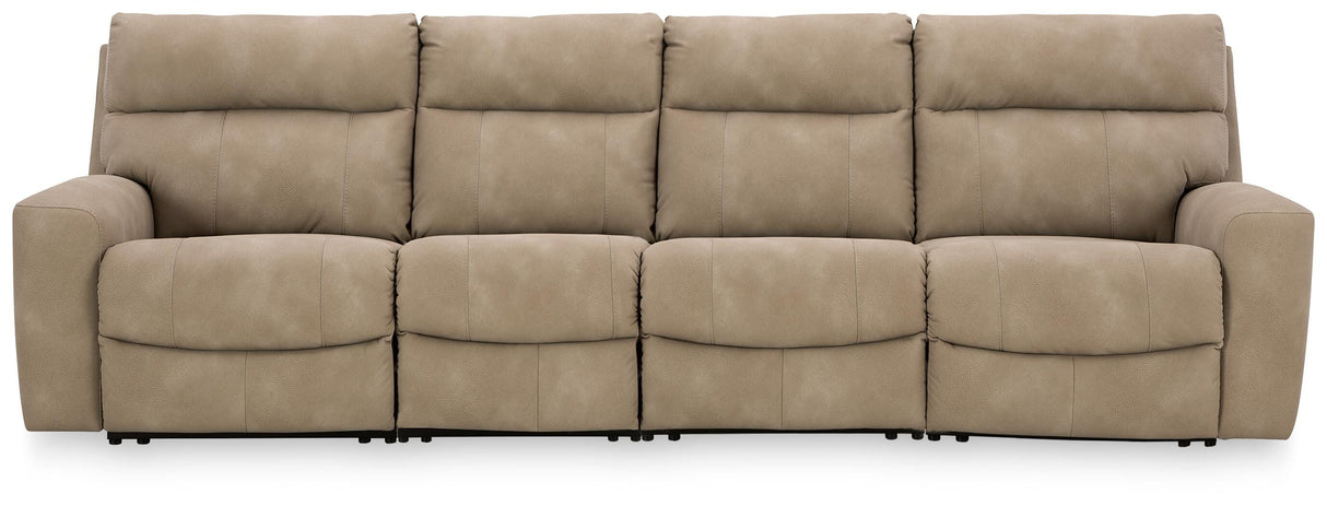 Next-Gen Durapella 4-Piece Power Reclining Sectional - 61004S11