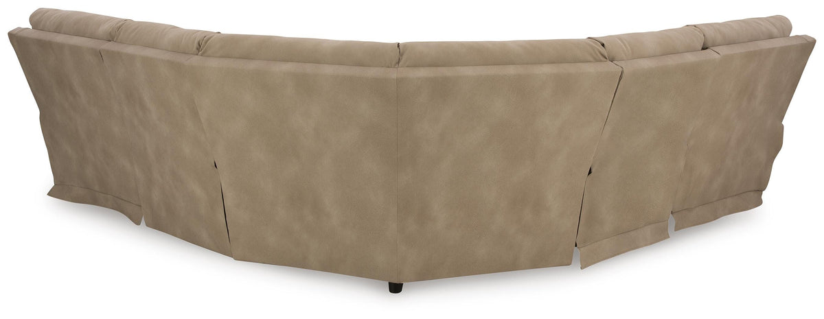 Next-Gen Durapella 5-Piece Power Reclining Sectional - 61004S6