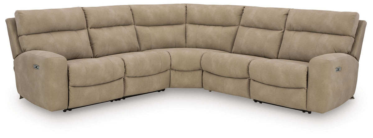 Next-Gen Durapella 5-Piece Power Reclining Sectional - 61004S6