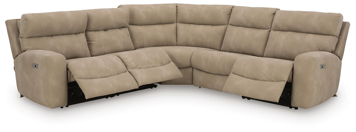 Next-Gen Durapella 5-Piece Power Reclining Sectional - 61004S6