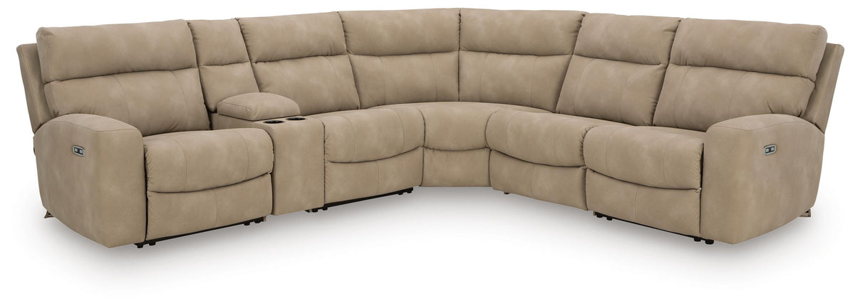 Next-Gen Durapella 6-Piece Power Reclining Sectional - 61004S7