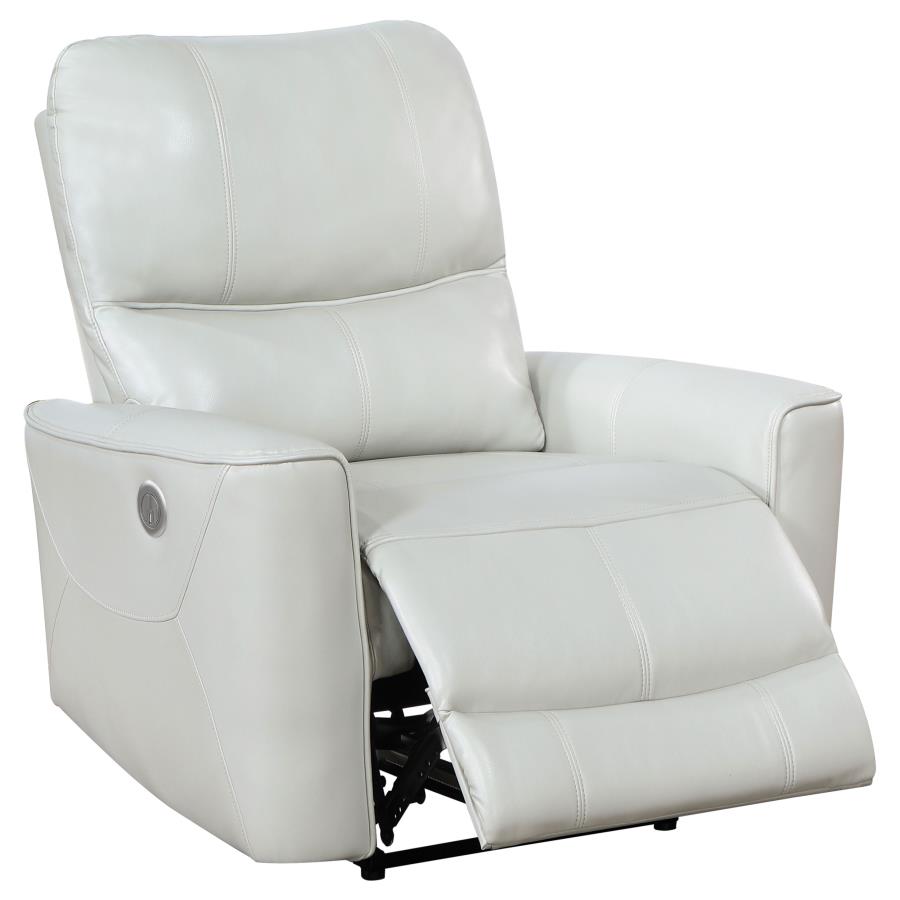 Greenfield 3-piece Power Reclining Sofa Set Dove Grey - 610261P-S3
