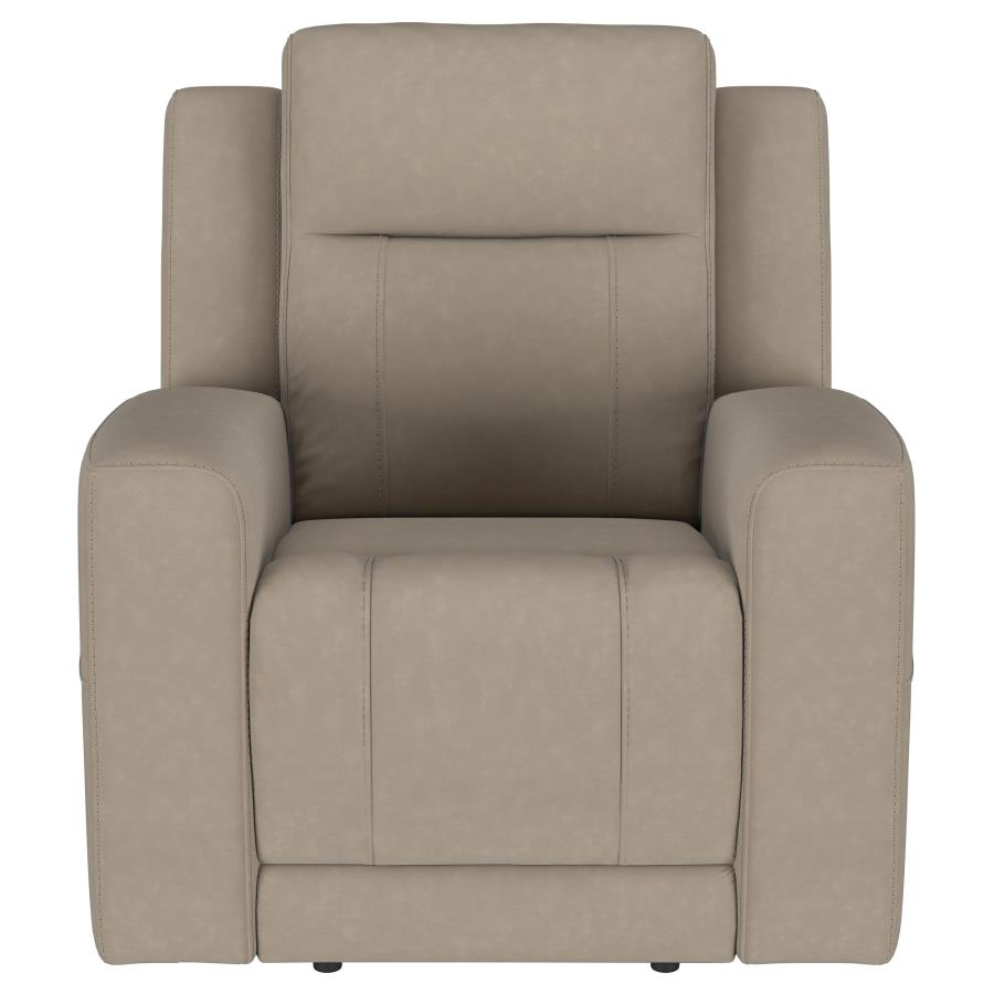 Brentwood Upholstered Recliner Chair Taupe - 610283