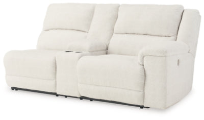 Keensburg Right-Arm Facing Power Reclining Loveseat with Console - 6180790