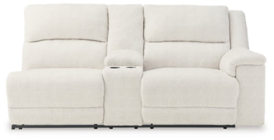 Keensburg Right-Arm Facing Power Reclining Loveseat with Console - 6180790