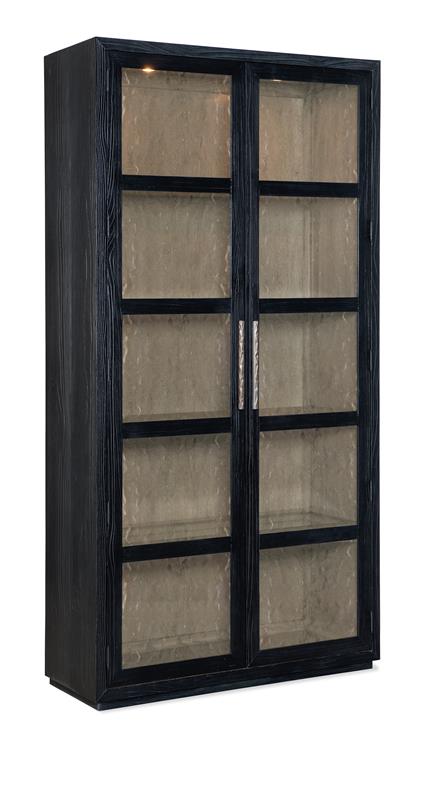 Linville Falls Shou Sugi Ban Curio Cabinet - 6150-75906-99