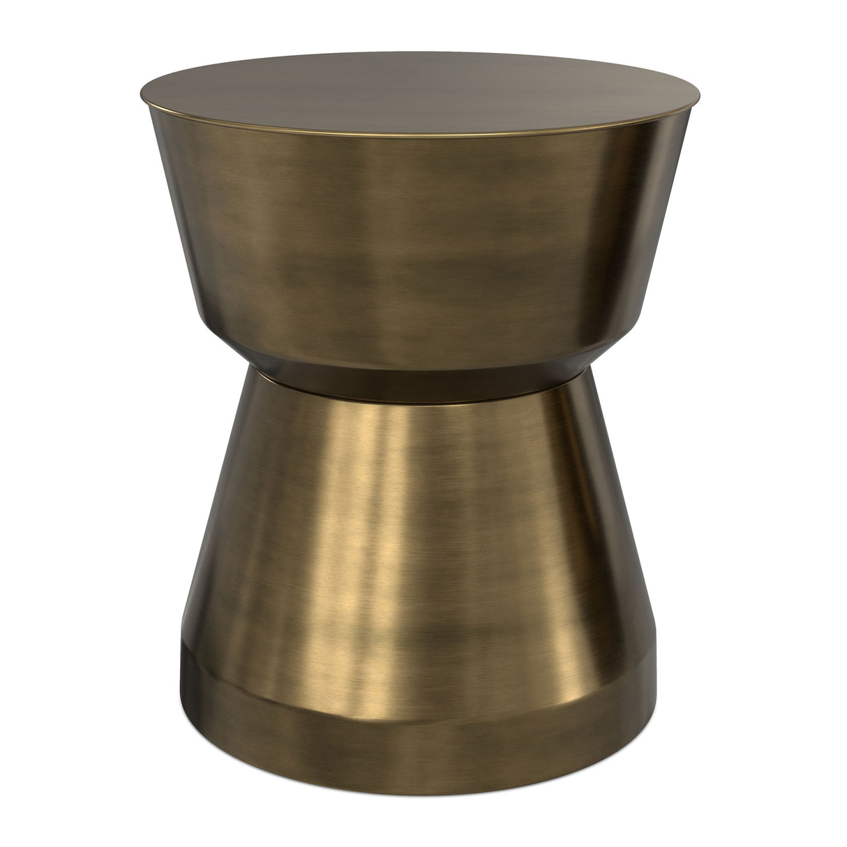 Allegra - Side Table - Antique Brass