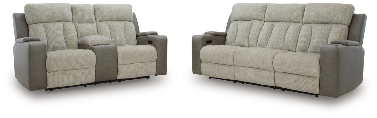Branthorpe Power Reclining Sofa and Loveseat - PC63204U1