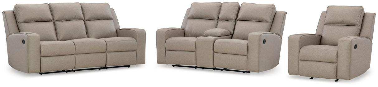 Lavenhorne Reclining Sofa, Loveseat and Recliner - 63307U2