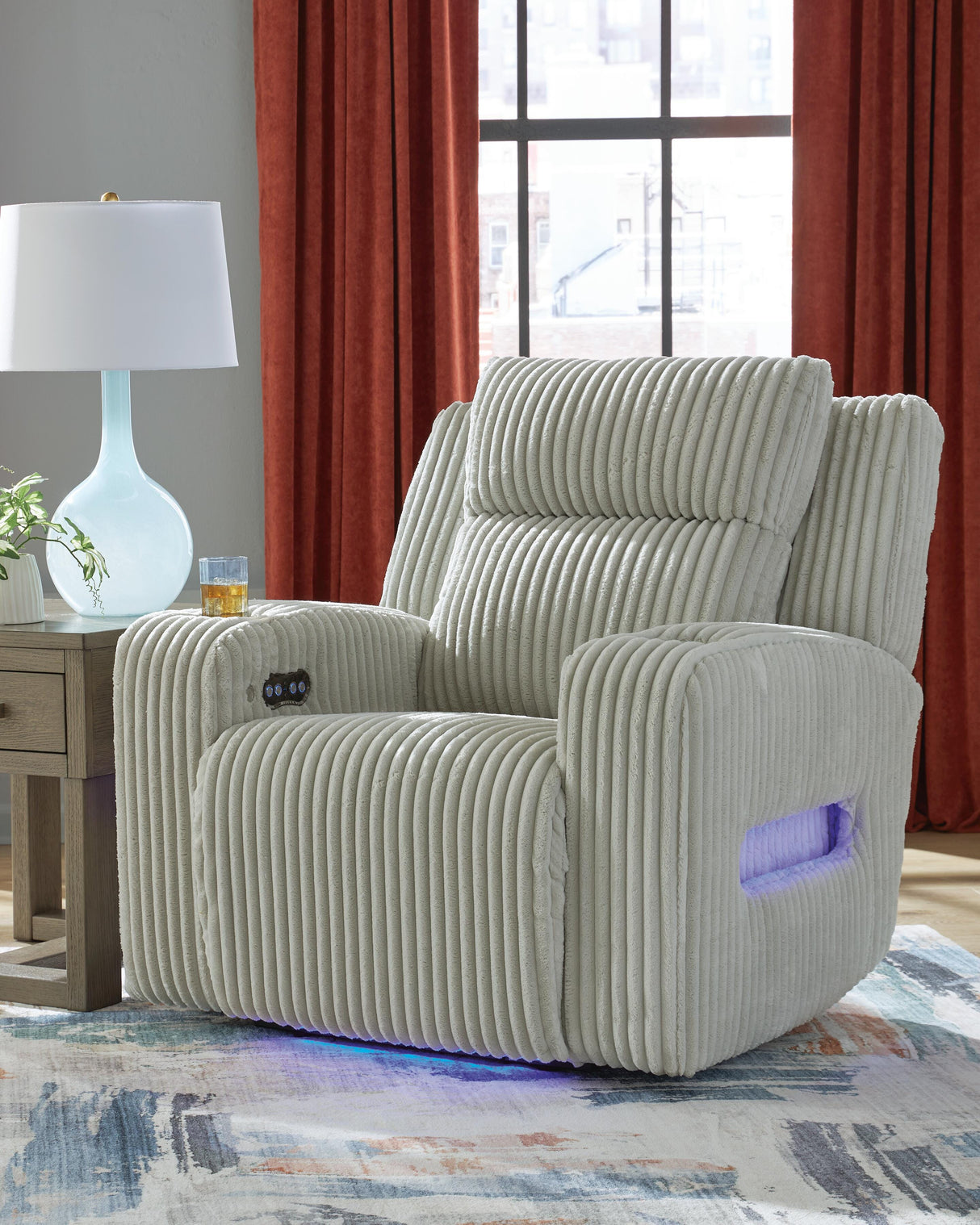 Forest Lake Power Reclining Loveseat and Power Recliner - PC64203U1