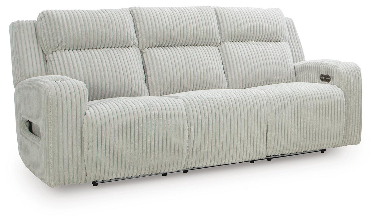 Carvara Power Reclining Sofa and Loveseat - PC64203U2