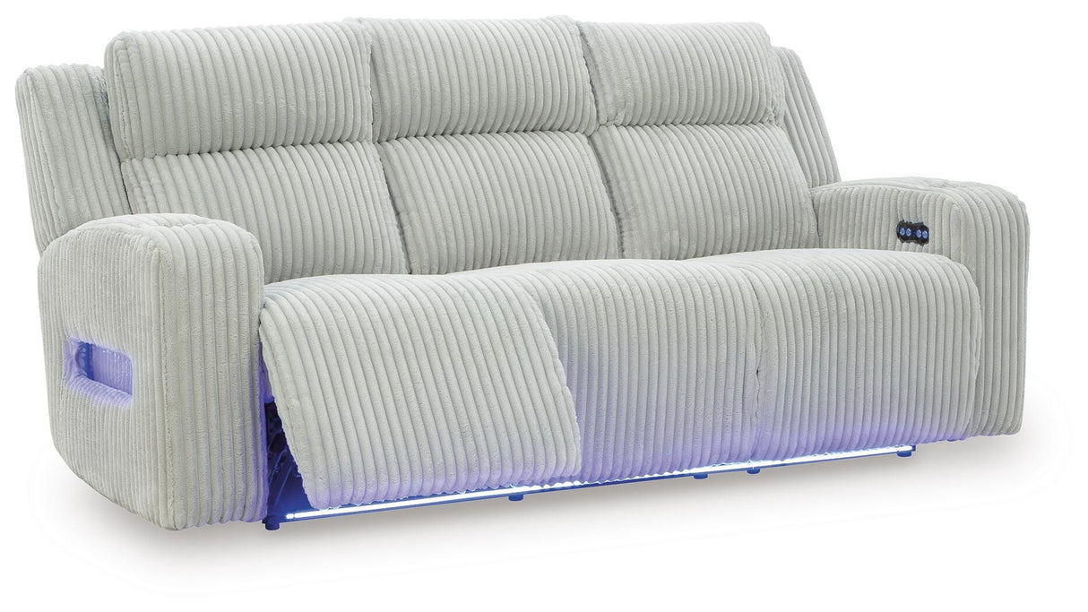 Carvara Power Reclining Sofa and Loveseat - PC64203U2