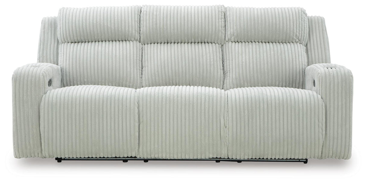 Carvara Power Reclining Sofa and Loveseat - PC64203U2