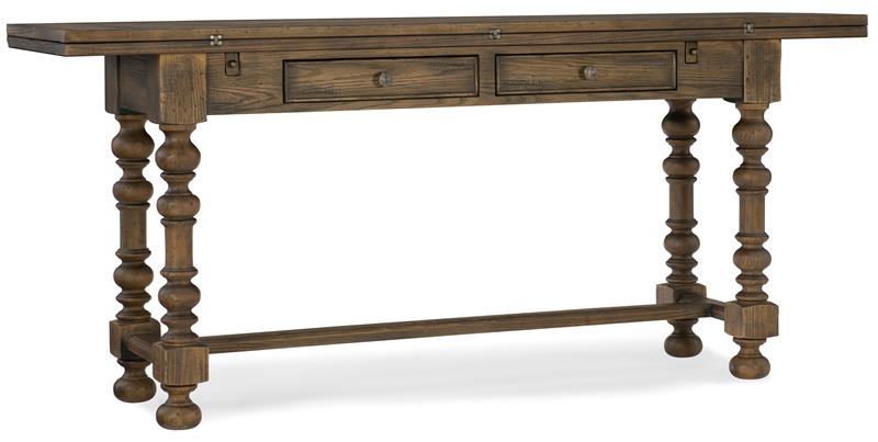Bluewind Flip-Top Console Table - 5960-85001-BRN
