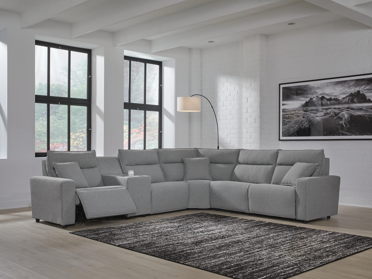 Modmax II 6-Piece Reclining Sectional with Console - 65906S36