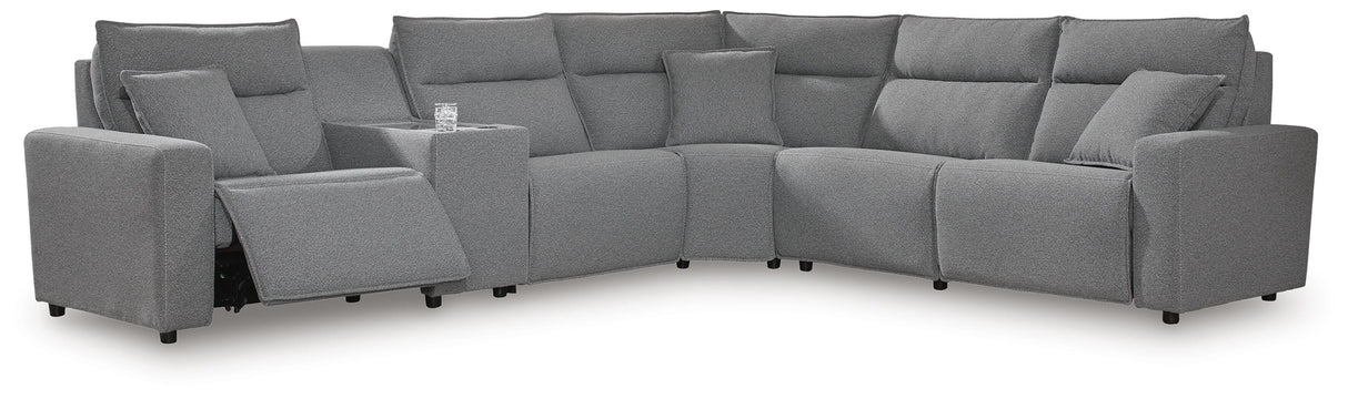 Modmax II 6-Piece Reclining Sectional with Console - 65906S36