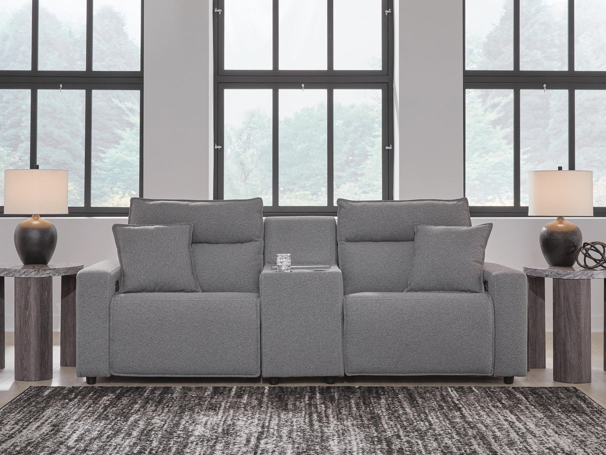 Modmax II 3-Piece Power Reclining Sectional with Console - 65906S3