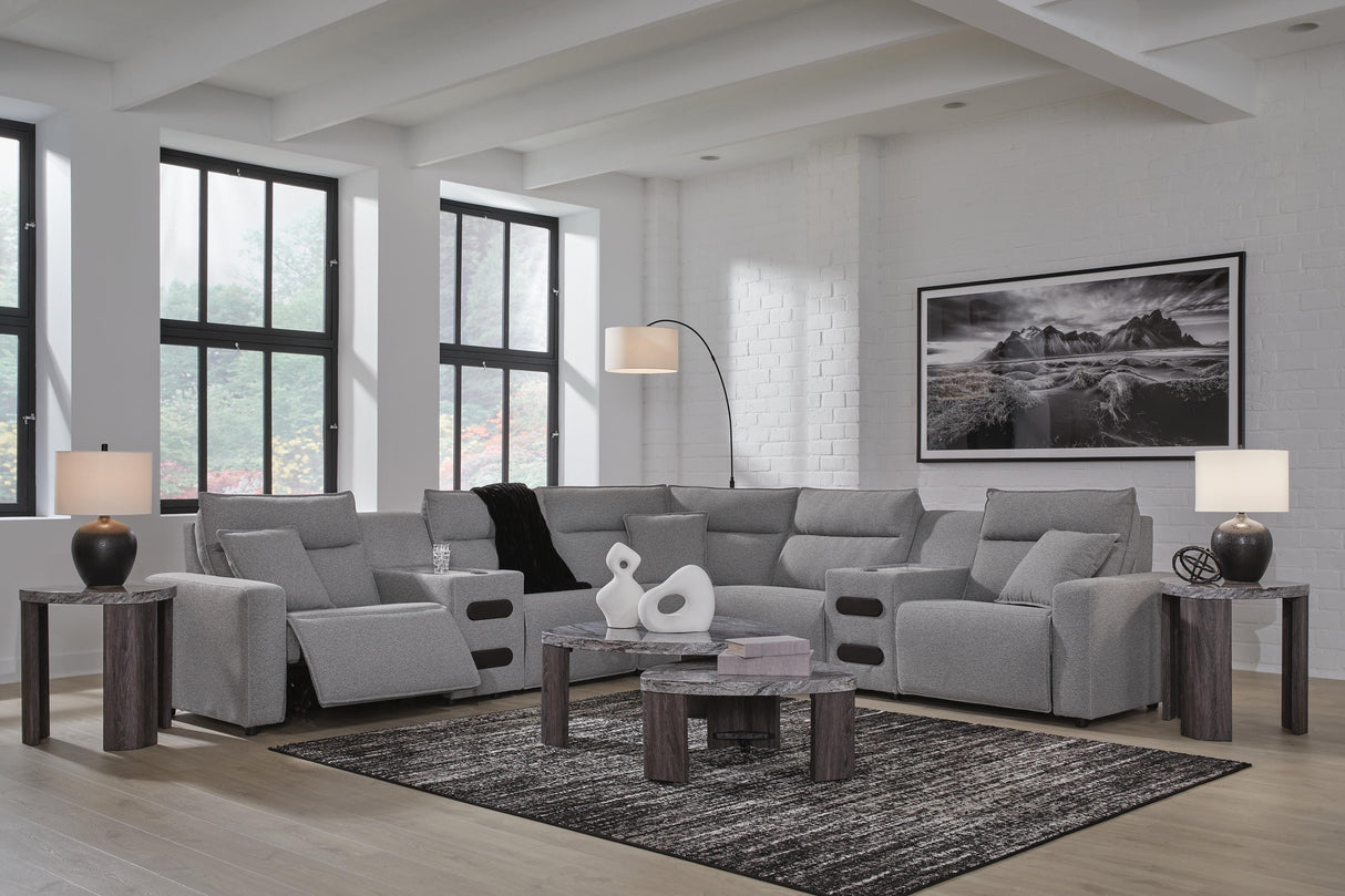 Modmax II 7-Piece Power Reclining Sectional with Audio Consoles - 65906S9