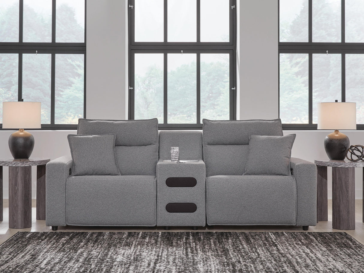 Modmax II 3-Piece Power Reclining Sectional with Audio Console - 65906S2