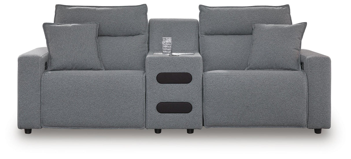Modmax II 3-Piece Power Reclining Sectional with Audio Console - 65906S2