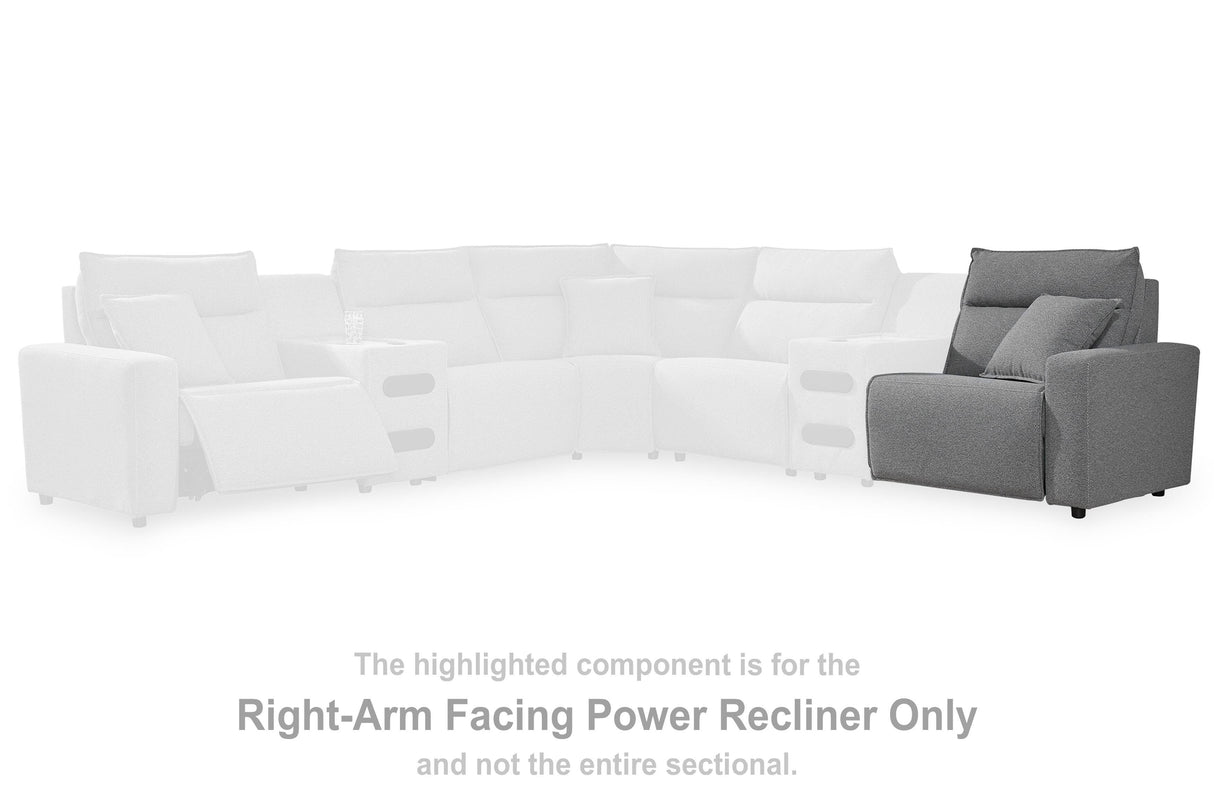 Modmax II Right-Arm Facing Power Recliner - 6590662