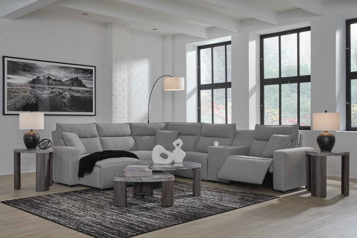 Modmax II 6-Piece Power Reclining Sectional with Chaise and Console - 65906S19
