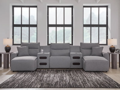 Modmax II 5-Piece Power Reclining Sectional with Chaise - 65906S15