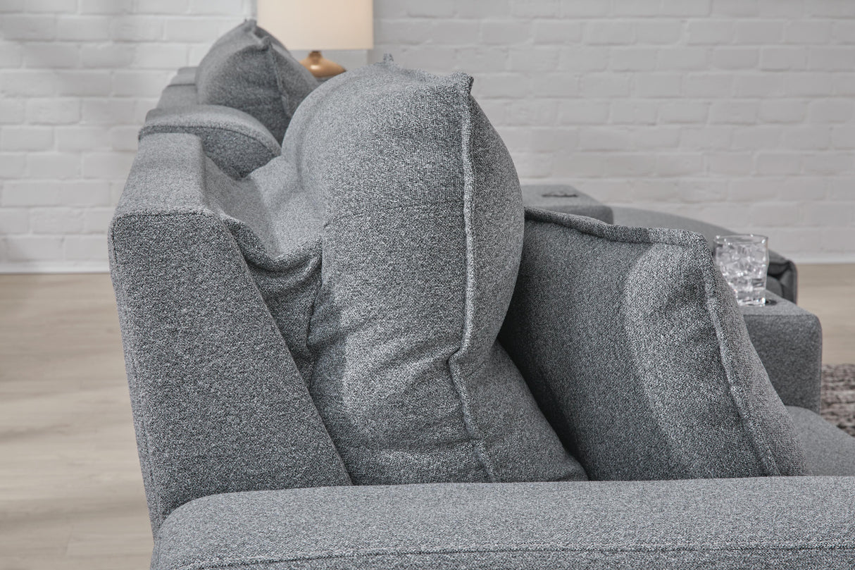 Modmax II 7-Piece Power Reclining Sectional with Chaise and Audio Console - 65906S43
