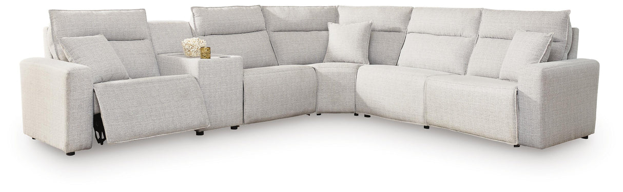 Modmax II 6-Piece Reclining Sectional with Console - 65907S36