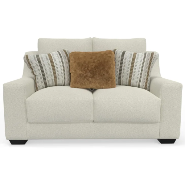 ZCORF 6002-GL6 HILLTOP-SNOW LOVESEAT - 6002GL6
