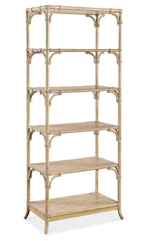 Retreat Pole Rattan Bookcase - 6950-10445-80
