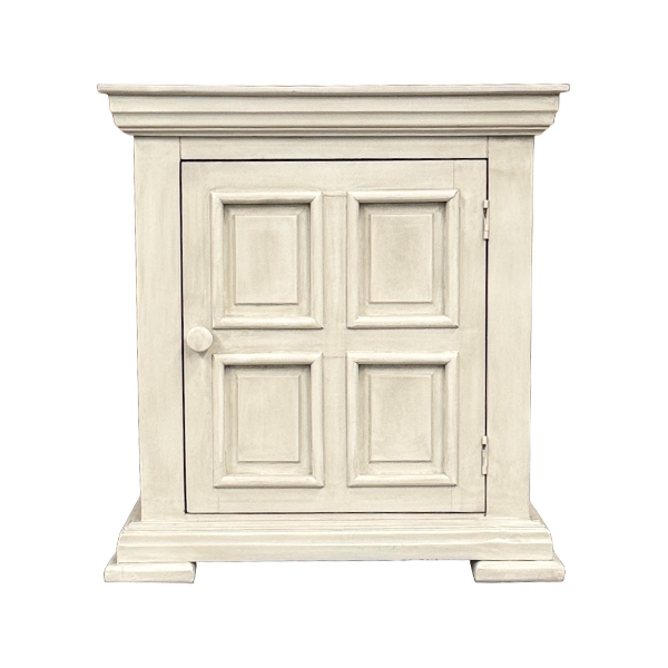 VO Castle Pure Moon End Table - VO CASTLE END TABLE, PURE MOON