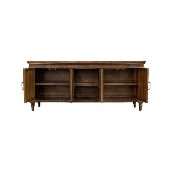 Lenora Chestnut 80" TV Stand - LENORA-TV80C