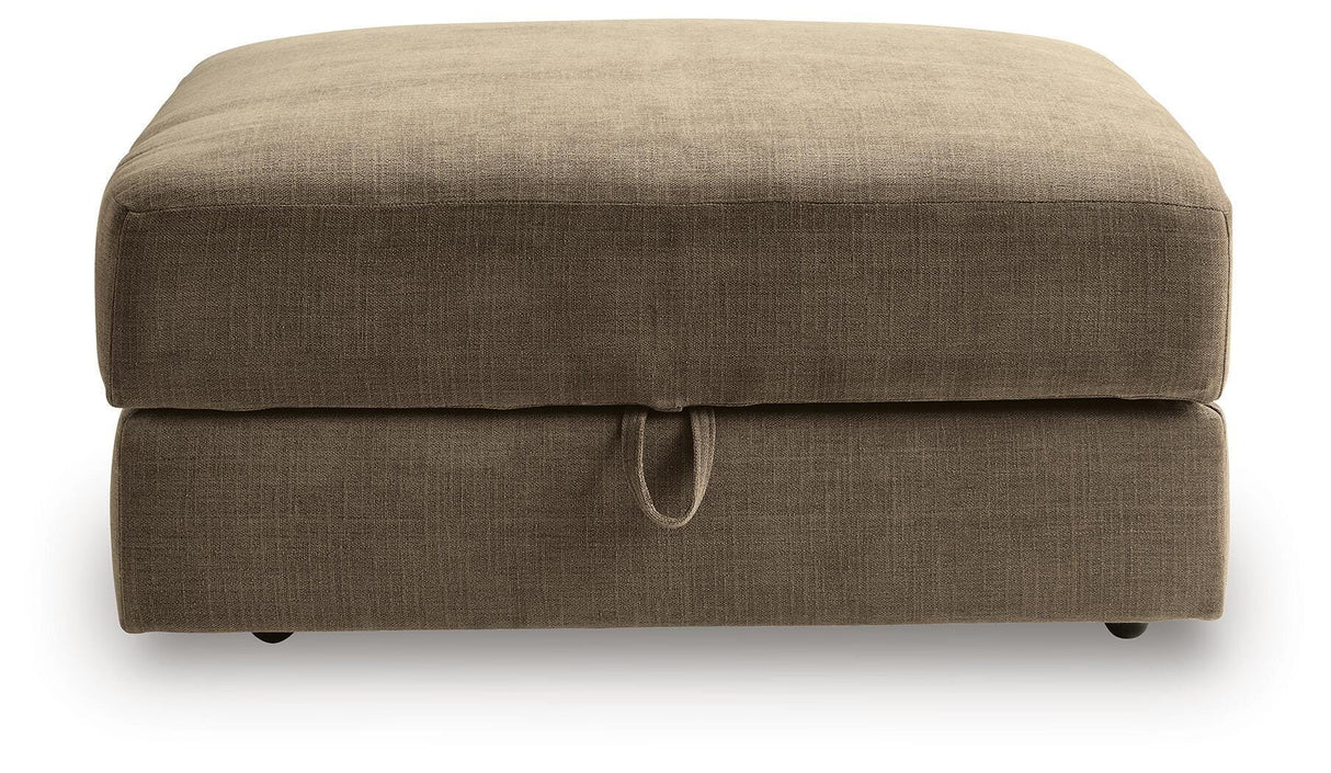 Camellia-Court Ottoman With Storage - 6820711